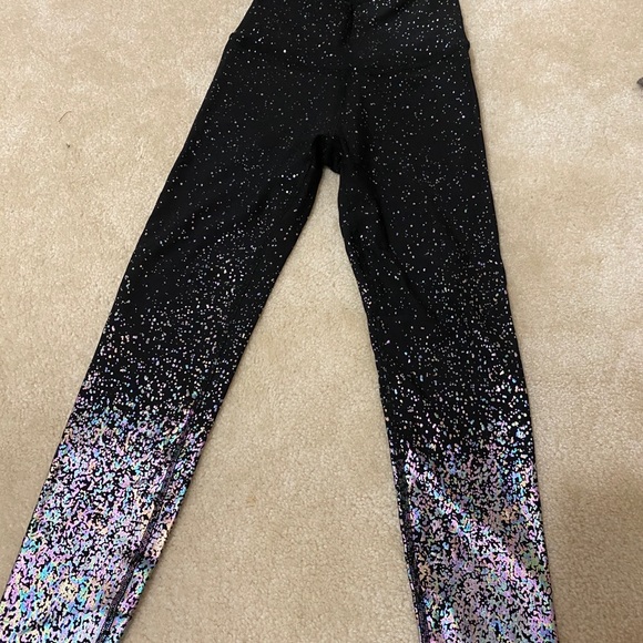 Beyond yoga sparkly black leggings - Picture 3 of 3